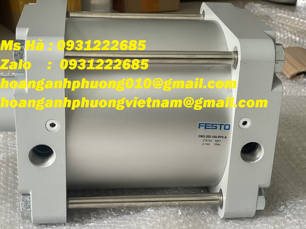 Toàn quốc - Cylinder nhập mới dòng Festo DNC-200-100-PPV-A