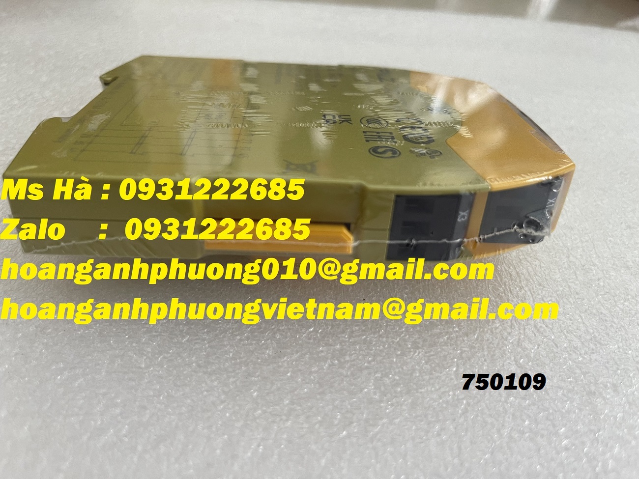 Nhập khẩu giá tốt PNOZ s9 24VDC 3 n/o 1 n/c t hãng Pilz relay