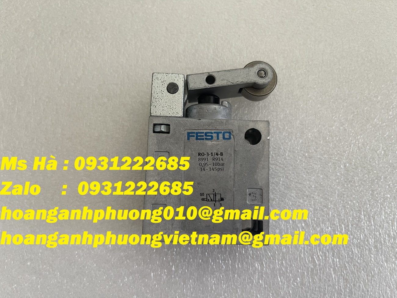 Van khí nén Festo RO-3-1/4-B nhận số lượng lớn - hàng mới