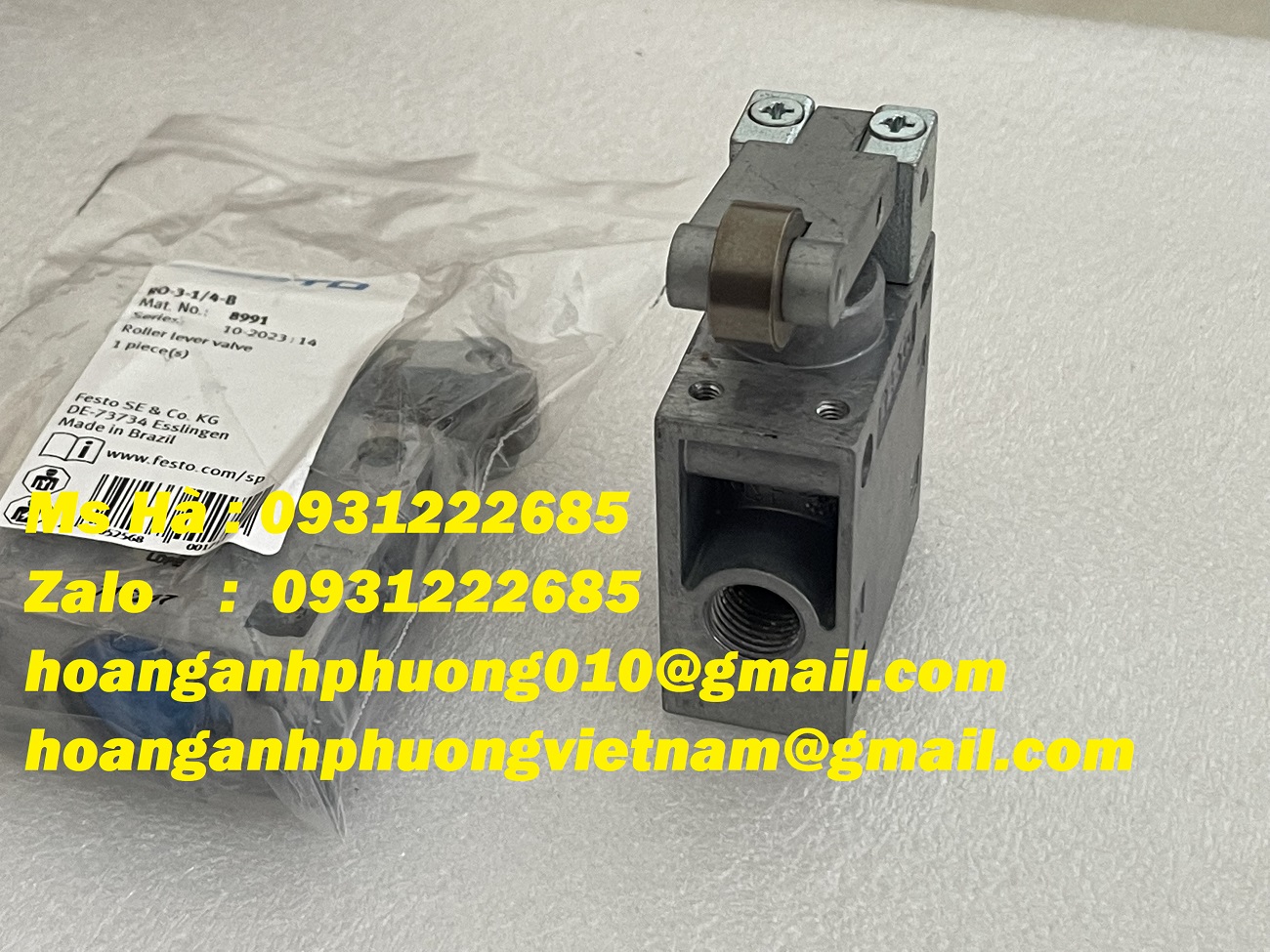 Van khí nén Festo RO-3-1/4-B nhận số lượng lớn - hàng mới