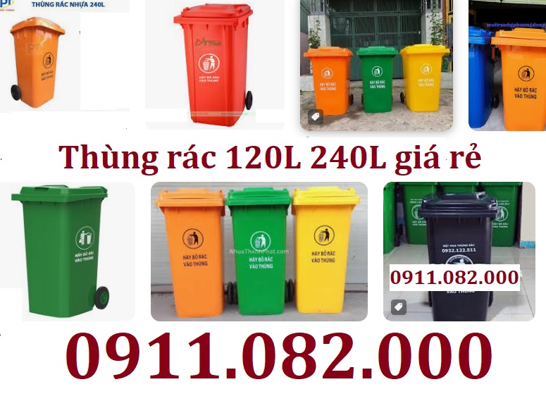 thùng rác hàng xuất khẩu giá rẻ thùng rác màu đỏ- lh 0911082000