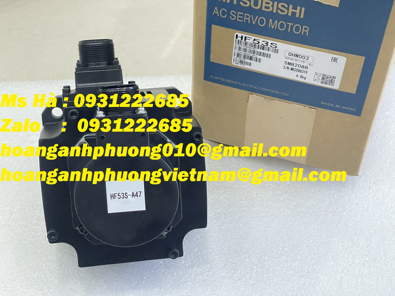 Servo công nghiệp hãng mitsubishi HF53S nhập trực tiếp