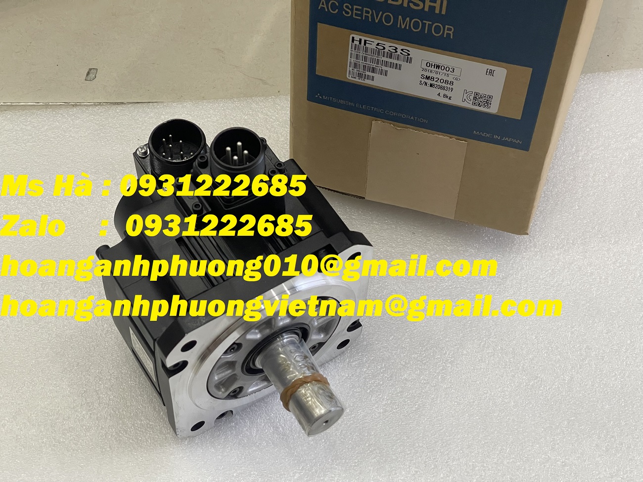 Servo công nghiệp hãng mitsubishi HF53S nhập trực tiếp