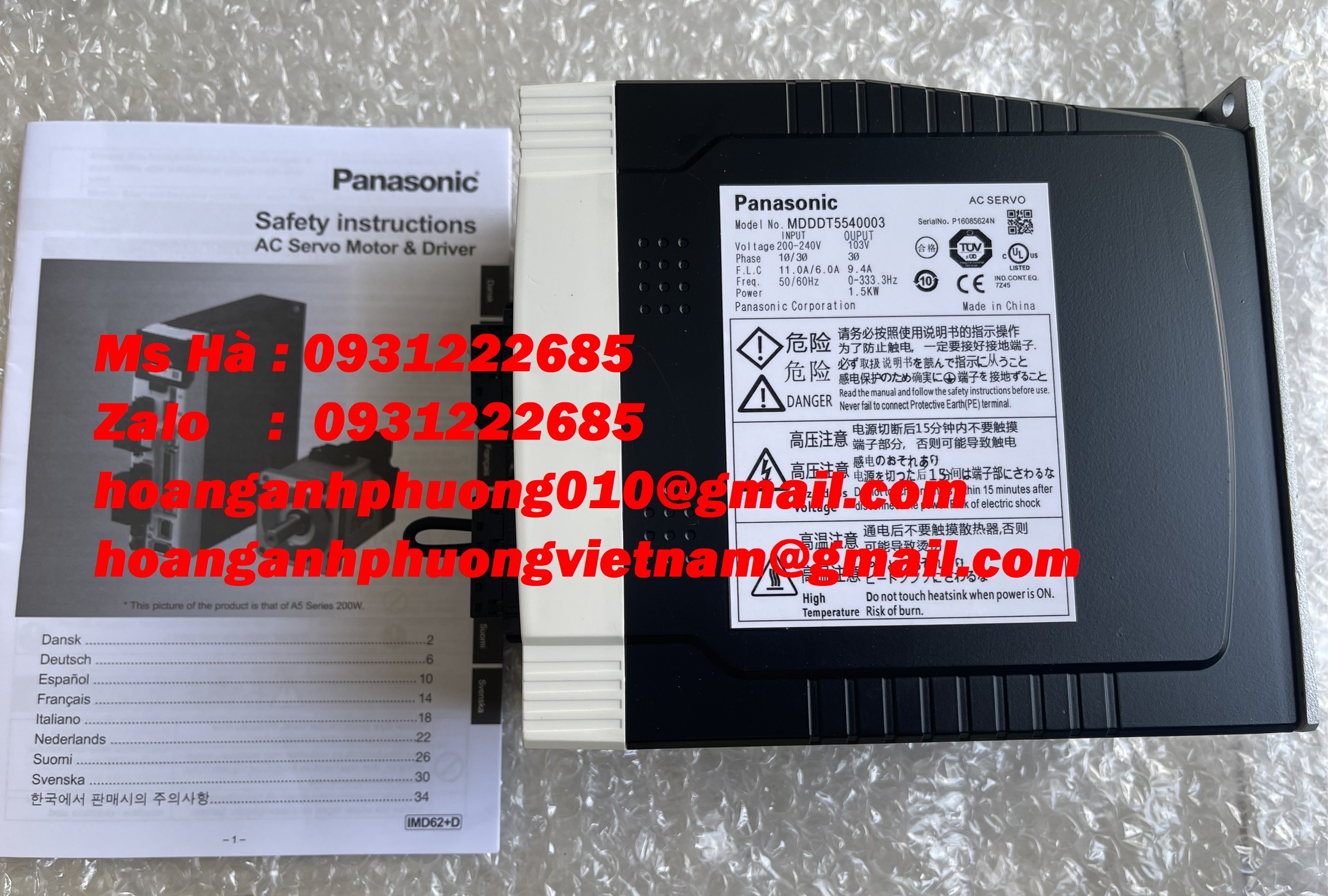 Chốt ngay giá hời - MDDDT5540003 - bộ điều khiển panasonic