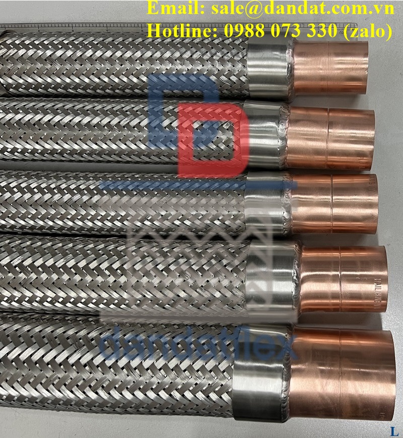 Ống mềm inox các loại dùng trong công nghiệp sản xuất trực tiếp