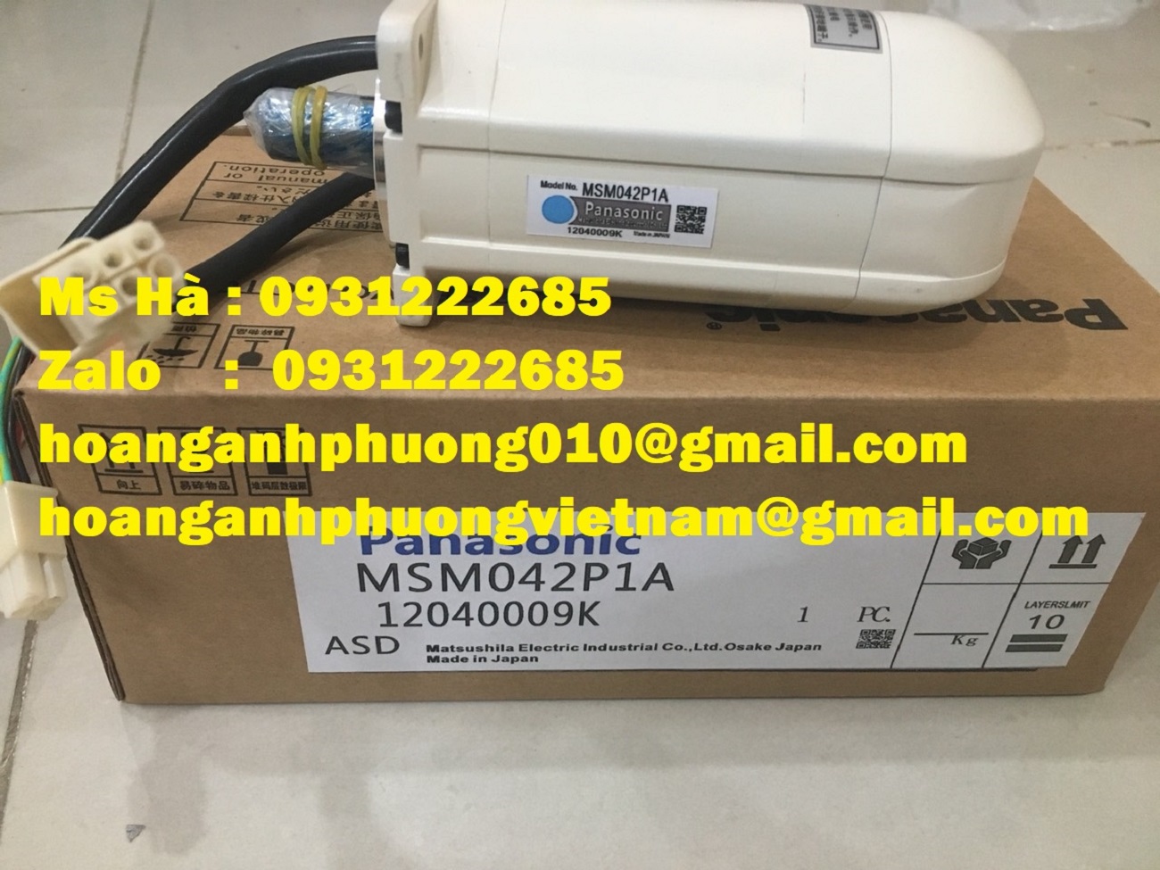 Panasonic MSMA042P1A - bộ động cơ giá tốt - giao hàng nhanh