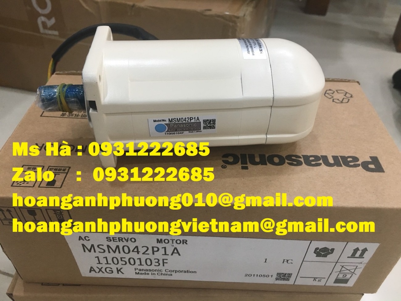 Panasonic MSMA042P1A - bộ động cơ giá tốt - giao hàng nhanh