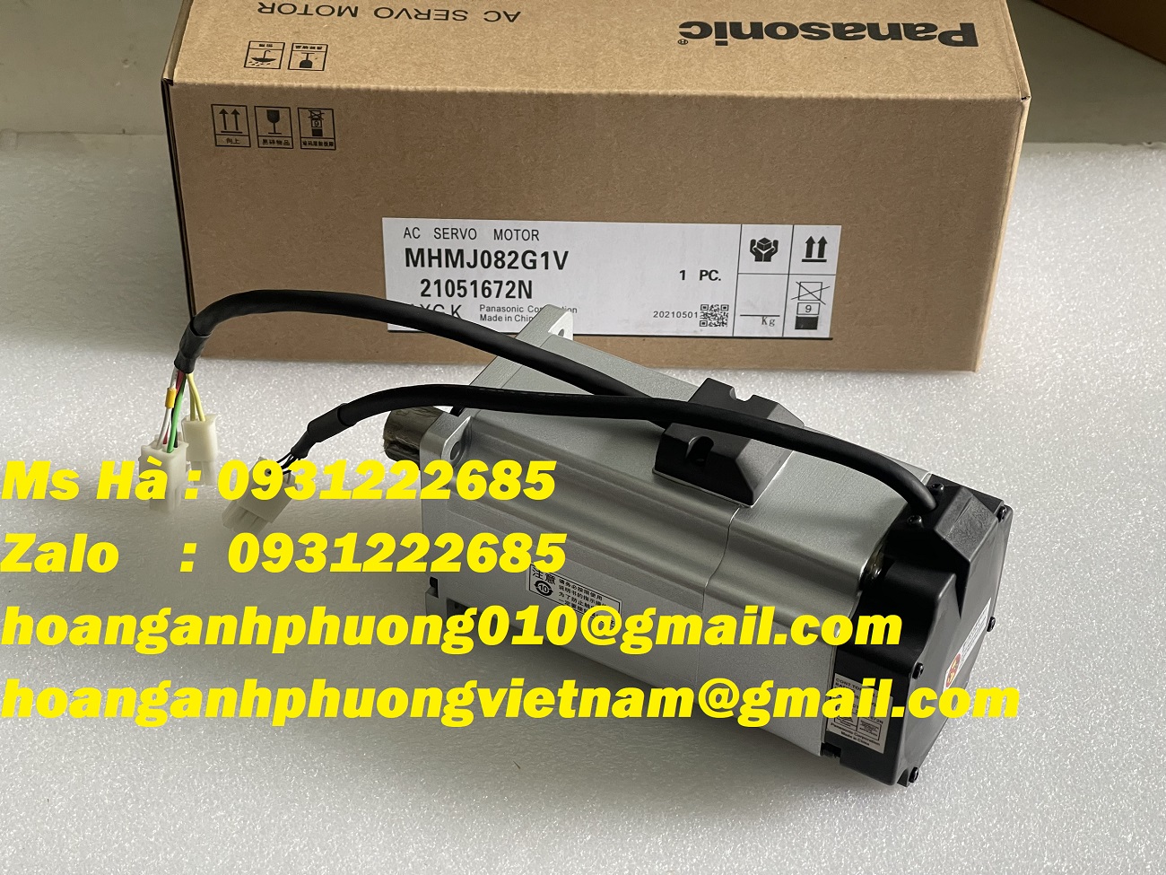 MHMJ082G1V, bộ động cơ, hãng panasonic, chính hiệu