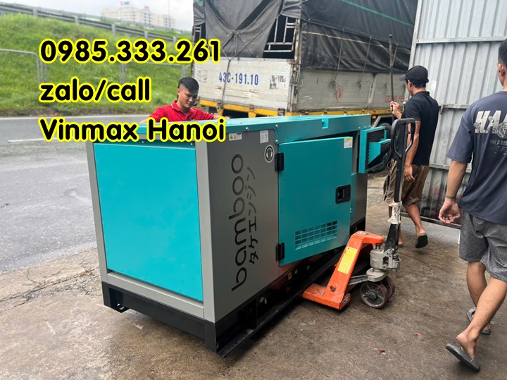 Máy phát điện công nghiệp 20 KW / điện 3 pha thương hiệu Bamnboo BMB