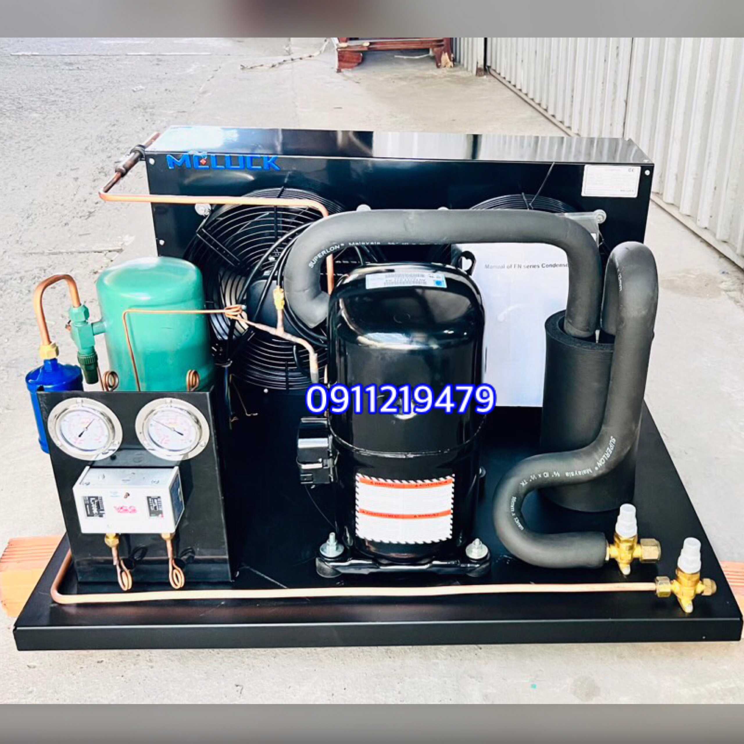 CUNG CẤP , lắp đặt cụm máy nén tecumseh 3hp AV5535EXG tại quận 1