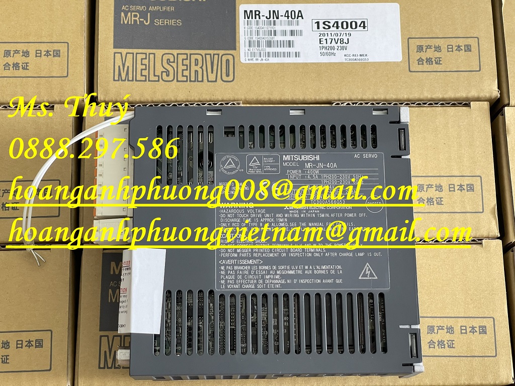 MR-JN-40A - Bộ điều khiển Mitsubishi 0.4Kw - Nhập khẩu Japan