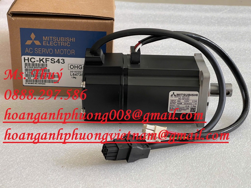 Bộ động cơ nhập khẩu - HC-KFS43 Mitsubishi - Hoàng Anh Phương