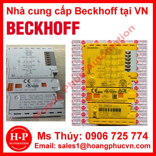 Đại lý cung cấp bộ nguồn Beckhoff tại việt nam