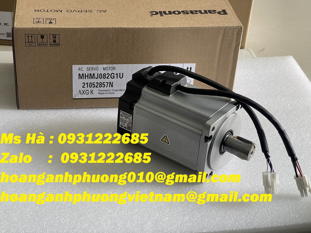 Động cơ MHMJ082G1U panasonic - bảo hành chính hãng - nhập khẩu