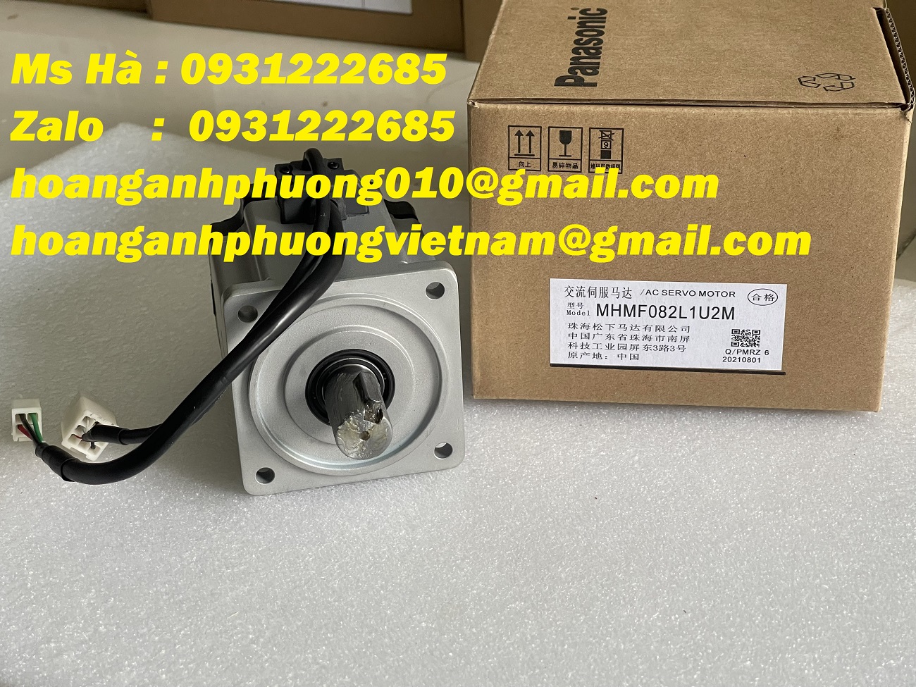 Servo panasonic MHMF082L1U2M bán giá tốt toàn quốc