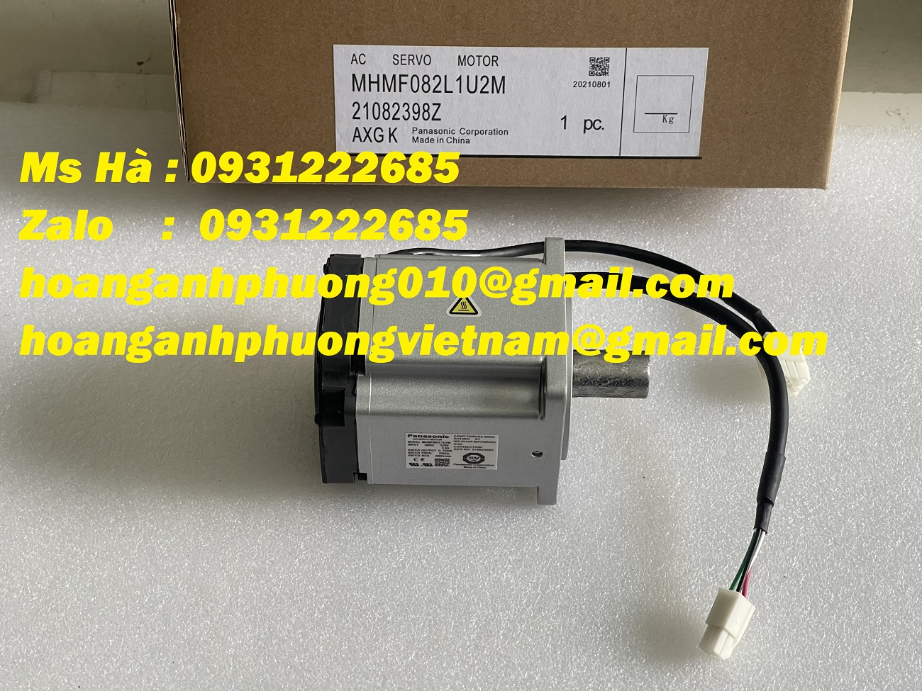 Servo panasonic MHMF082L1U2M bán giá tốt toàn quốc