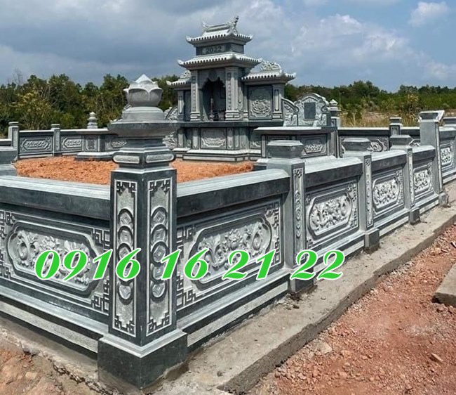 Mẫu khu lăng mộ bằng đá thiết kế lắp đặt giá rẻ