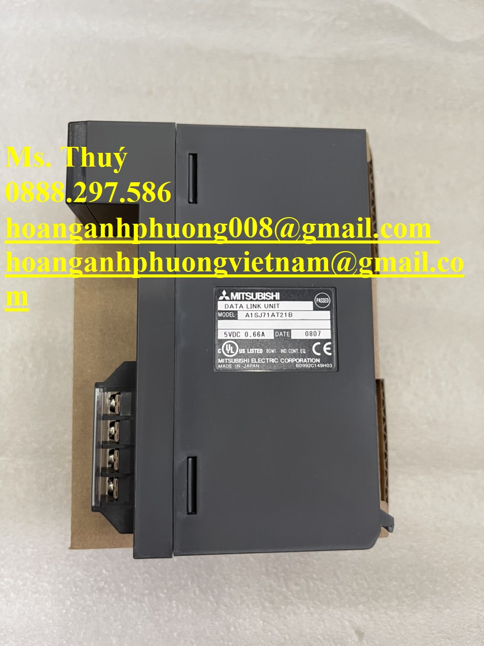 Mitsubishi A1SJ71AT21B - New module - Thiết bị chính hãng