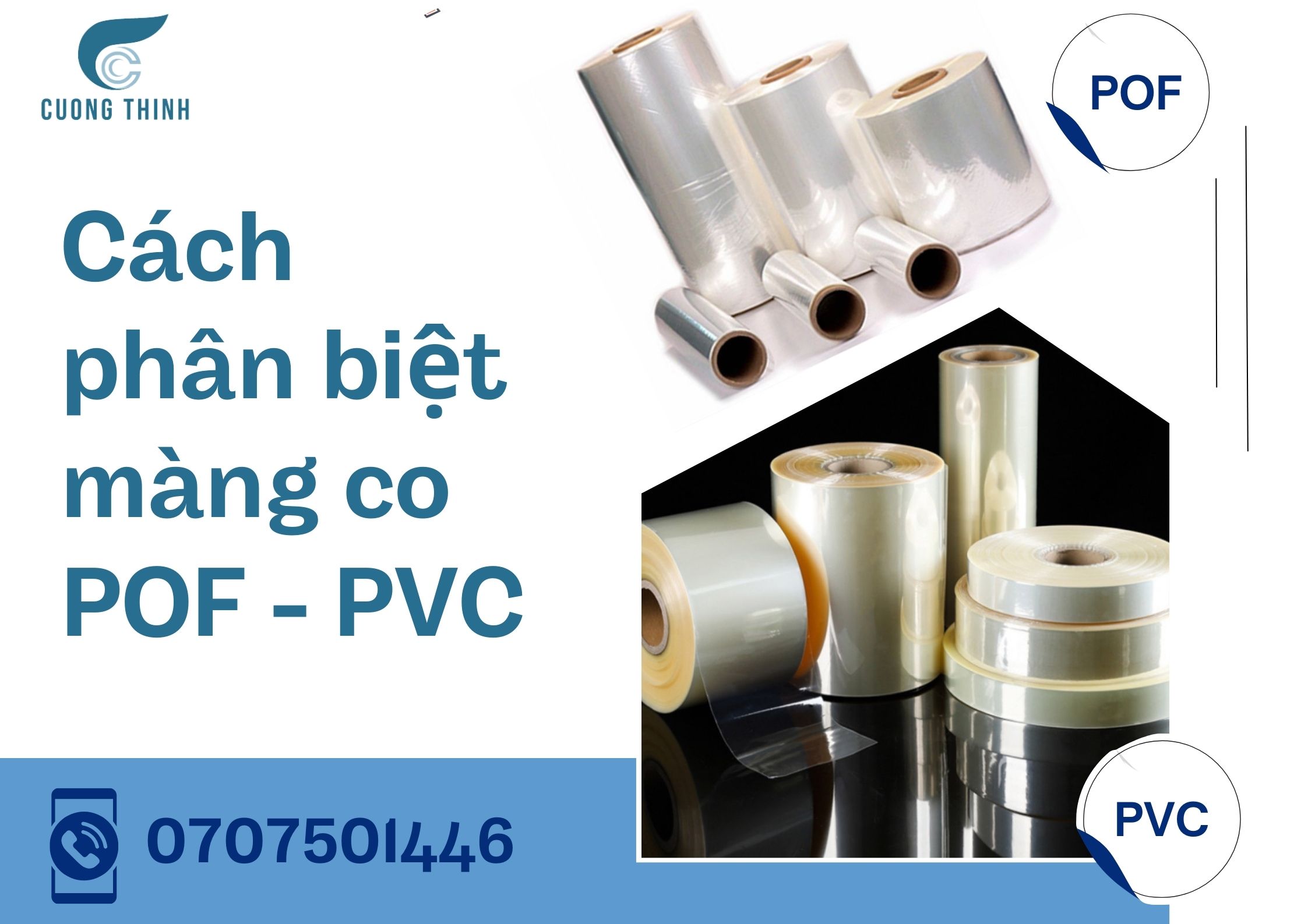 bán màng co nhiệt pof pvc - bán lẻ từ 1kg