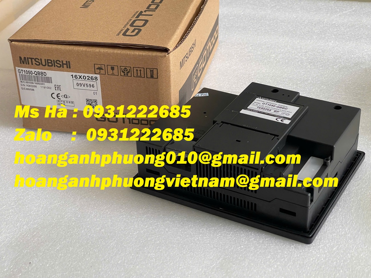 Màn hình GOT1000 series mitsubishi GT1050-QBBD bán tại HAP