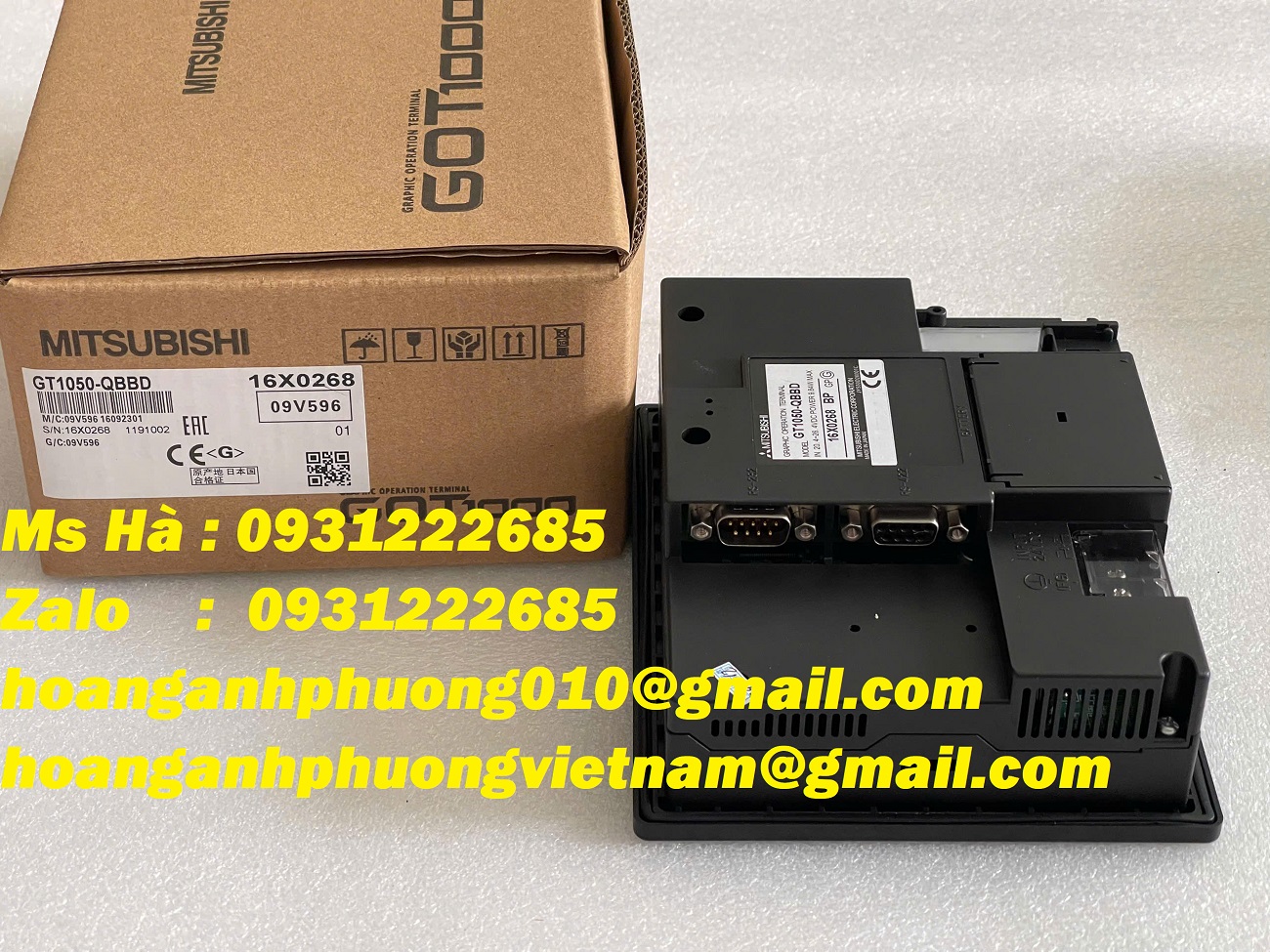 Màn hình GOT1000 series mitsubishi GT1050-QBBD bán tại HAP