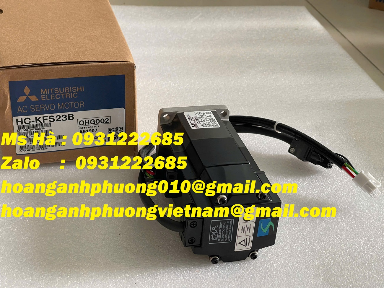Động cơ servo mitsubishi HC-KFS23B mới 100% - nhập giá tốt