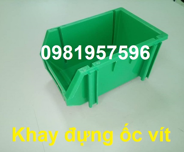 khay nhựa đựng linh kiện ốc vít, khay đựng phụ tùng