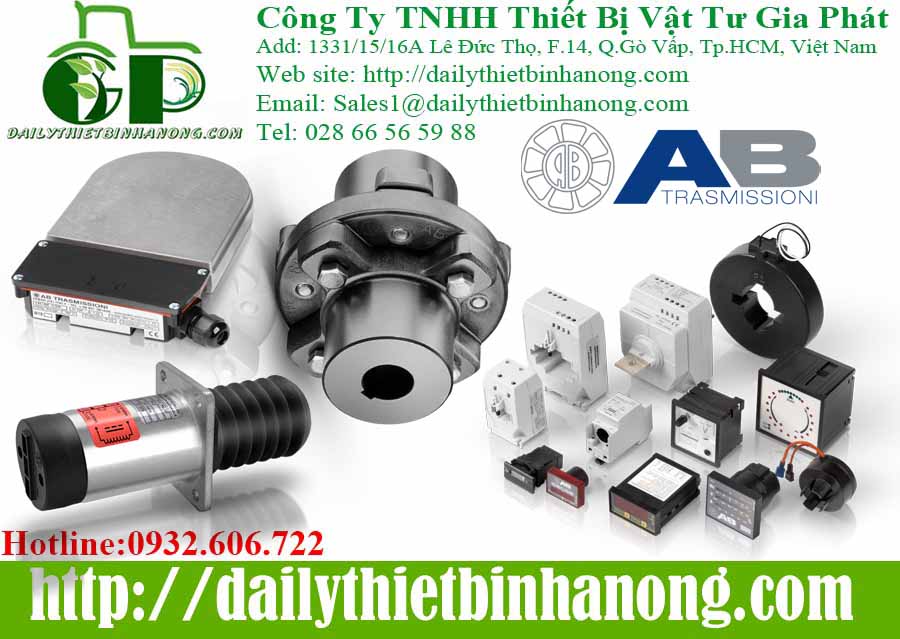 Van điện từ, rơ le, khớp nối hãng AB Trasmissioni