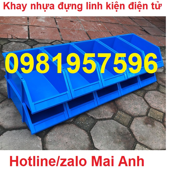 Khay nhựa đựng linh kiện điện tử, khay đựng ốc vít, khay đựng phụ tùng