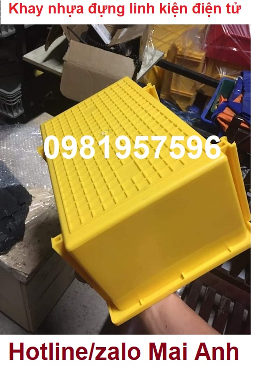 Khay nhựa đựng linh kiện điện tử, khay đựng ốc vít, khay đựng phụ tùng