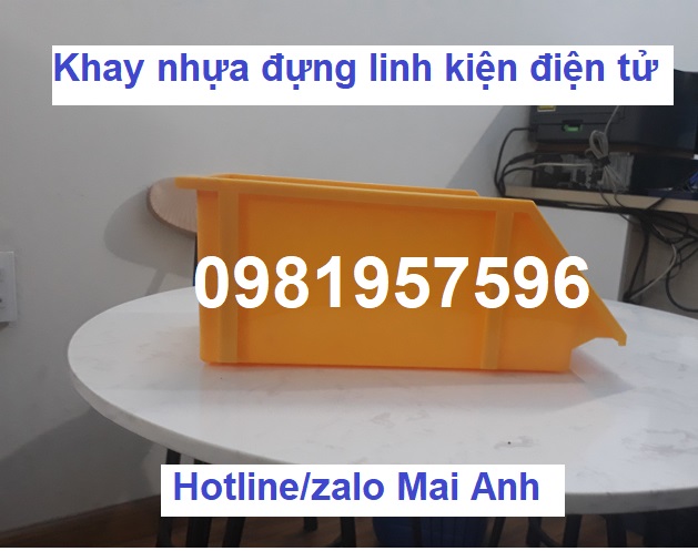Khay nhựa đựng linh kiện điện tử, khay đựng ốc vít, khay đựng phụ tùng