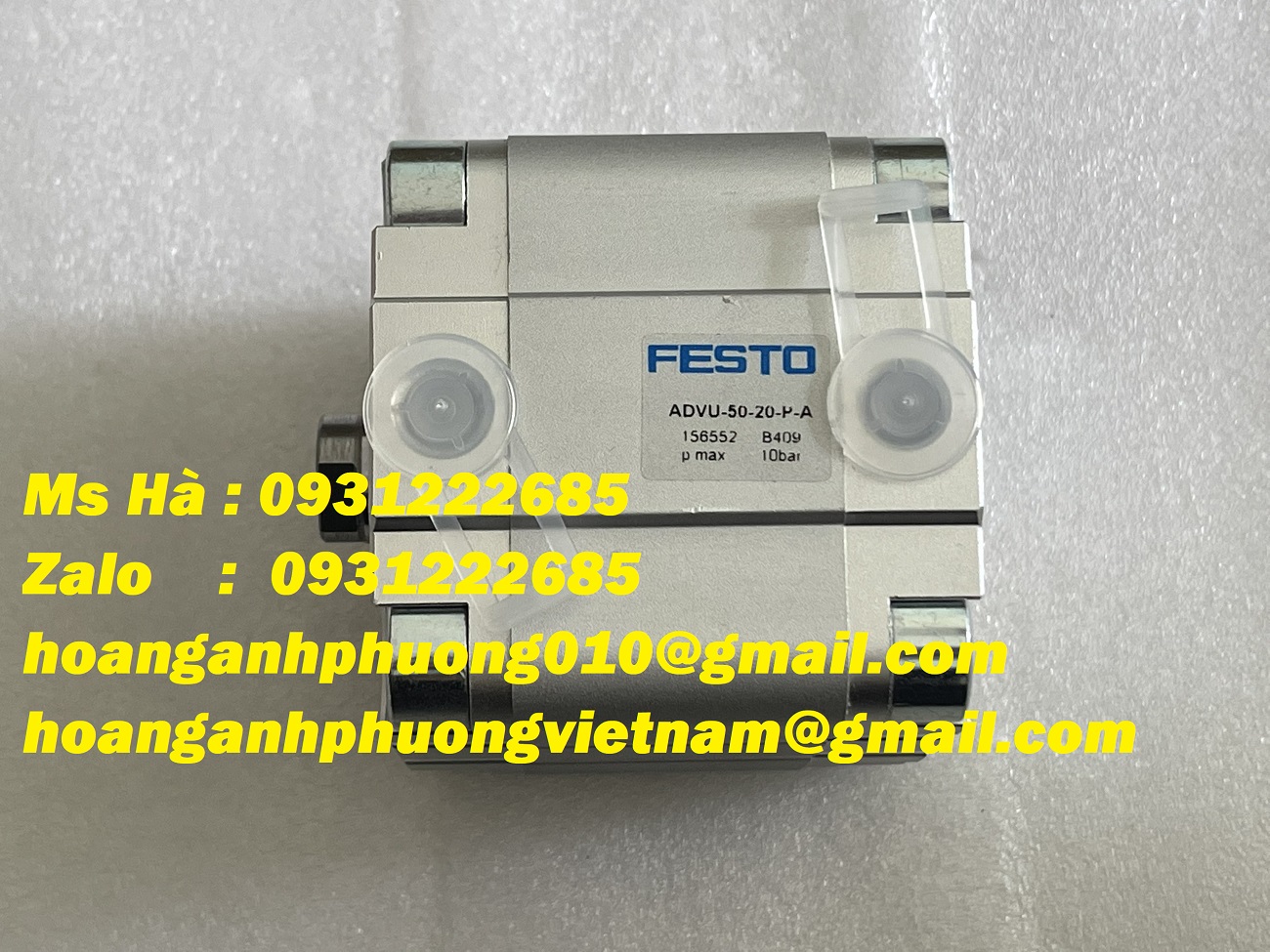 Xi lanh nhập Festo ADVU-50-20-P-A bảo hành 12 tháng - Toàn quốc