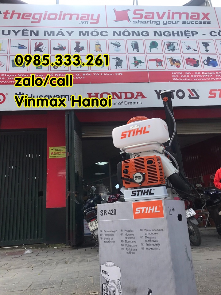 Máy phun thuốc phòng dịch STIHL SR420 bảo hành 12 tháng