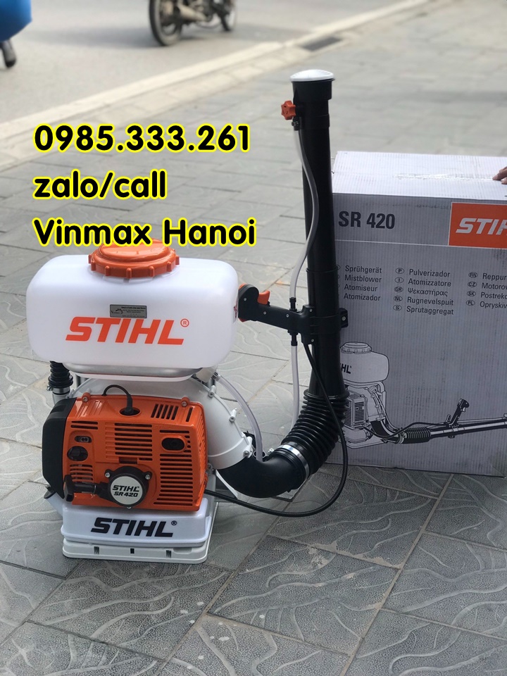 Máy phun thuốc phòng dịch STIHL SR420 bảo hành 12 tháng