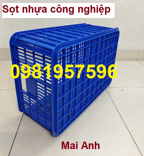 sọt nhựa, sóng nhựa đựng hàng, sóng hở, sóng nhựa hở