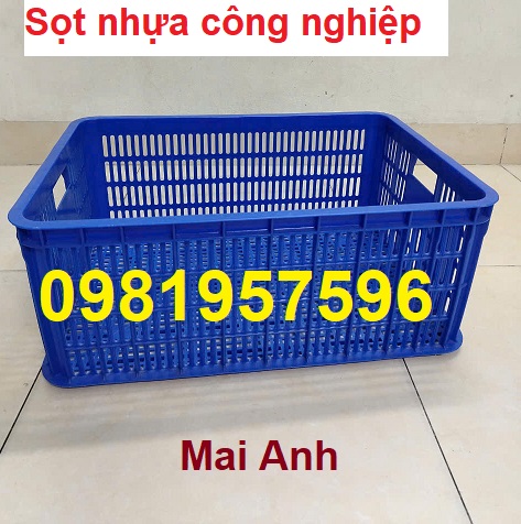 sọt nhựa, sóng nhựa đựng hàng, sóng hở, sóng nhựa hở