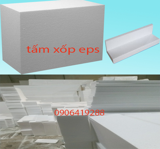 Tấm xốp eps chèn lót , bảo vệ hàng hóa chống bể vỡ