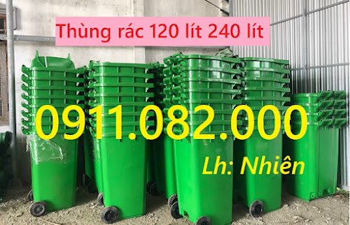 Thùng ủ rác 120 lít 240 lít giá rẻ- lh 0911082000