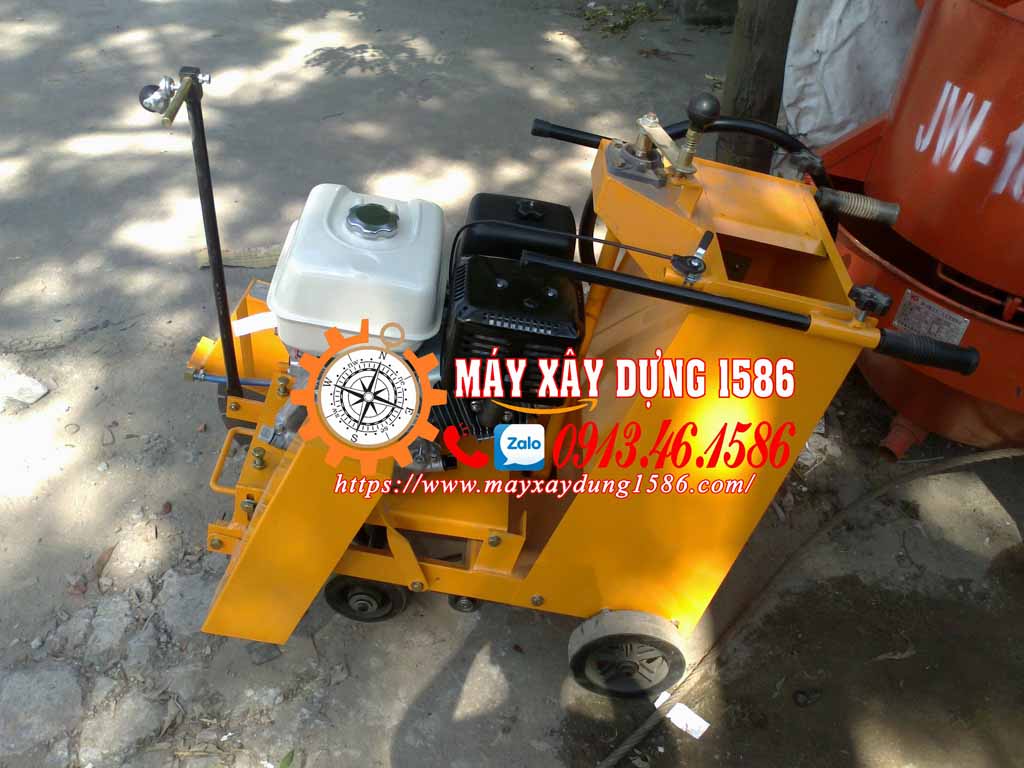 máy cắt bê tông đường, cắt cọc ly tâm sẵn kho