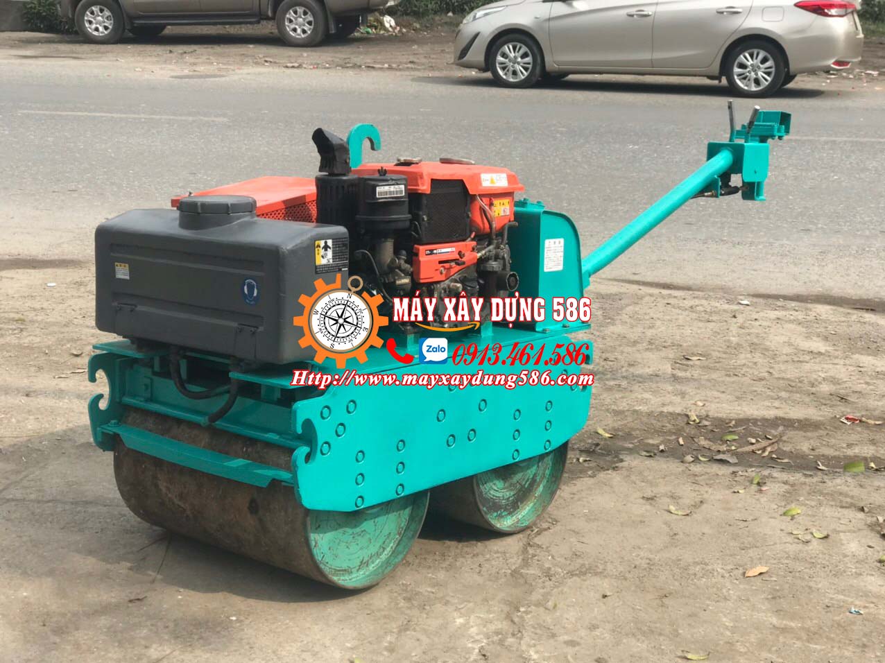 Xe lu rung mini nhật bãi dắt tay giá tốt