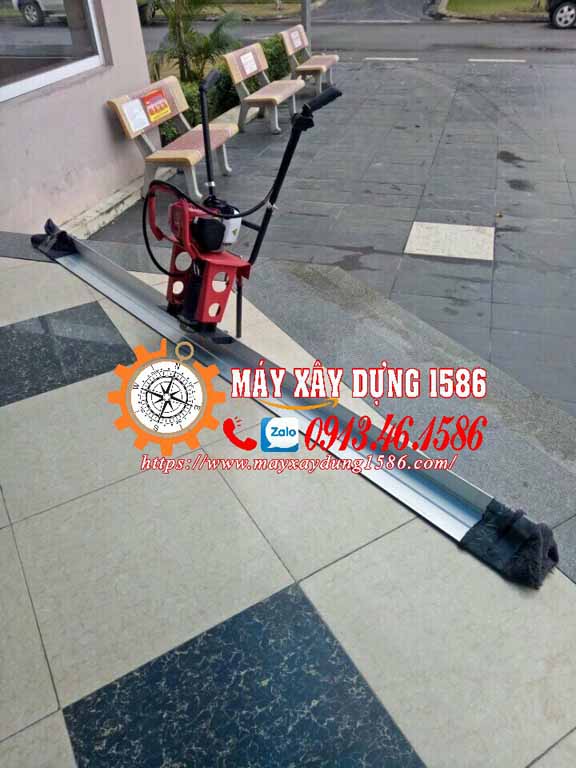 Máy đầm thước chạy xăng - điện, phụ tùng sẵn