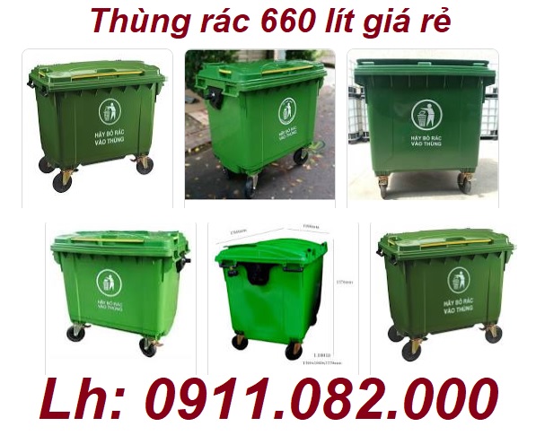 Giảm 20% giá thùng rác nhựa tại tiền giang