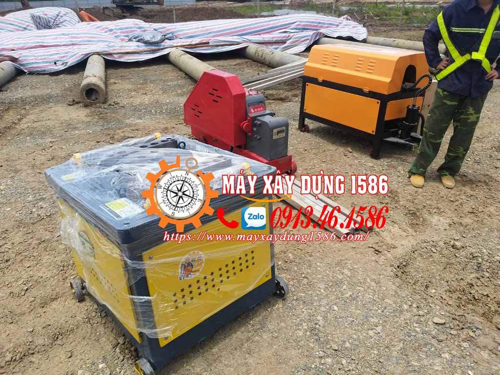 Máy uốn mỏ sắt cây chính hãng gw45 gw50 gw40