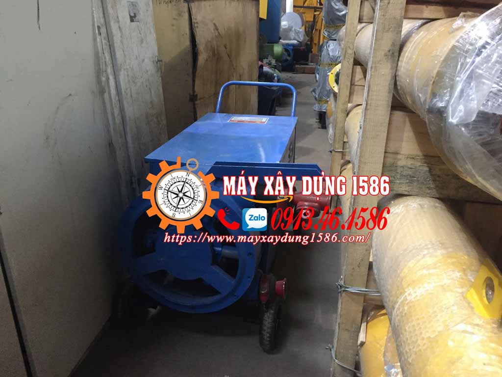 Máy bơm vữa sika ép ống HJB-2, HJB-5 sẵn kho