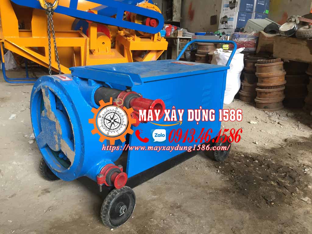 Máy bơm vữa sika ép ống HJB-2, HJB-5 sẵn kho