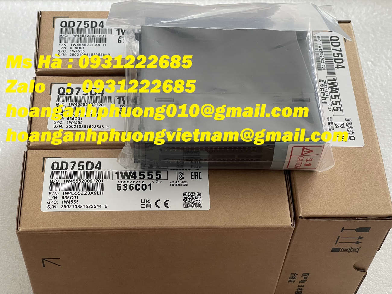 Mô đun hàng mới 100% mitsubishi QD75D4 - Hoàng Anh Phương