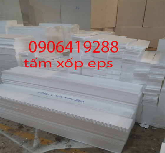 Tấm xốp eps chèn lót vali chống va đập giá tốt