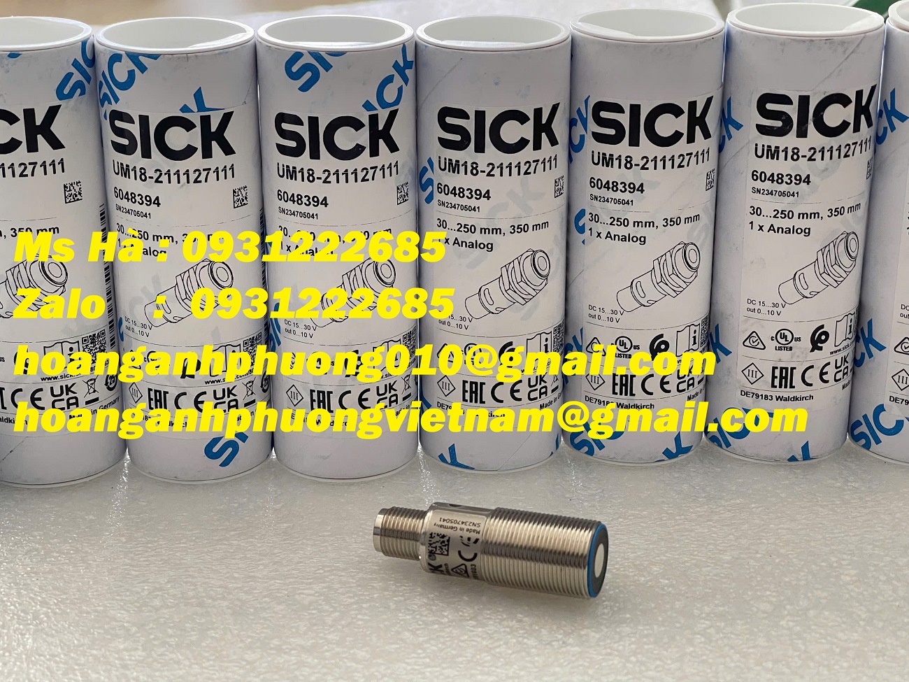 Sensor nhập giá cạnh tranh hãng sick UM18-211127111