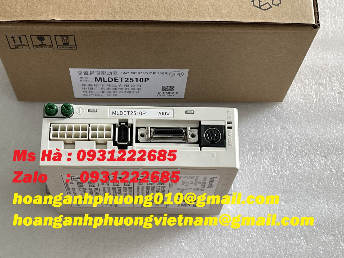 Panasonic - Bộ điều khiển động cơ MLDET2510P - Hoàng Anh Phương