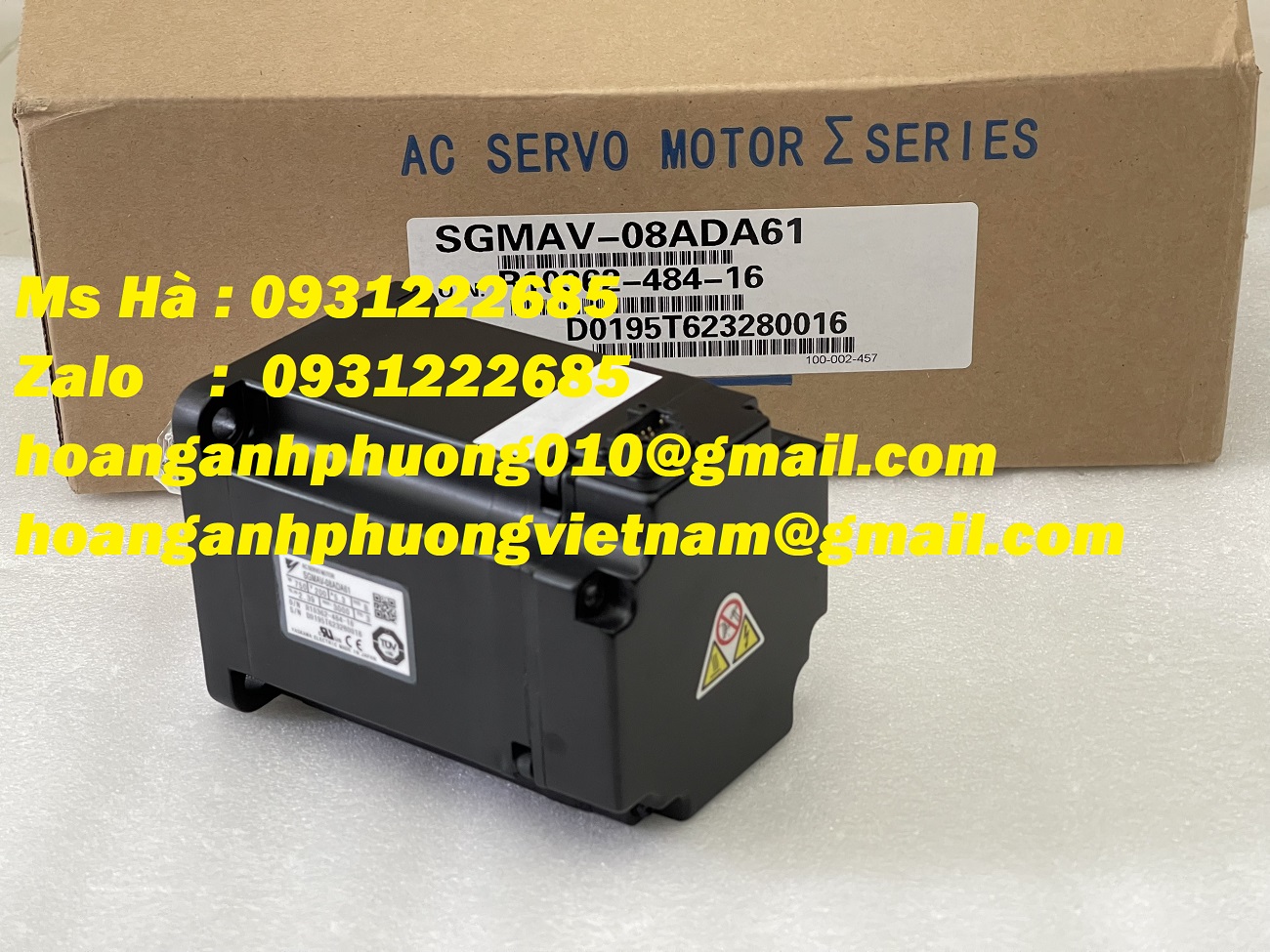 SGMAV-08ADA61 YASKAWA - động cơ bán giá siêu ưu đãi